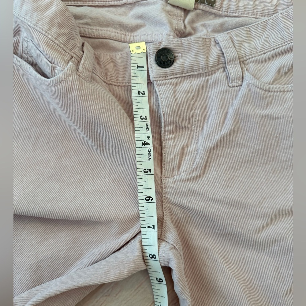 J. Crew Soft Pink Matchstick Straight Cut Corduroy Pants Size 27S Woman’s - Picture 3 of 9
